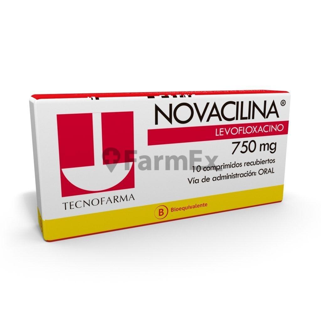 Novacilina 750 mg x 10 comprimidos TECNOFARMA